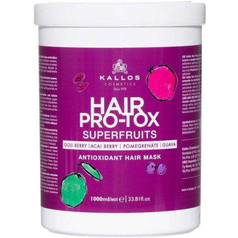 KALLOS Hair Pro-Tox maska Superfruits 1000ml