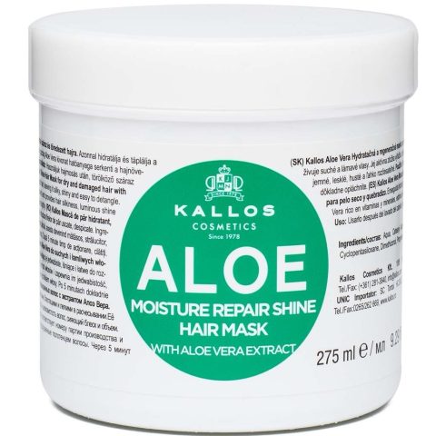 KALLOS KJMN maska Aloe, 275ml