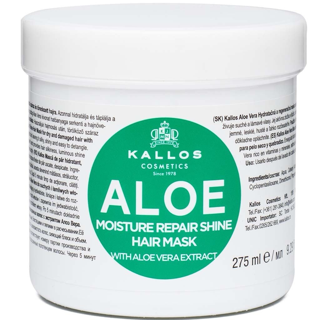 KALLOS KJMN maska Aloe, 275ml