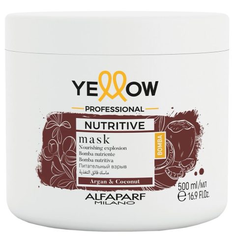 YELLOW Nutritive Quru və zədələnmiş saçlar üçün qidalandırıcı maska, 500 ml