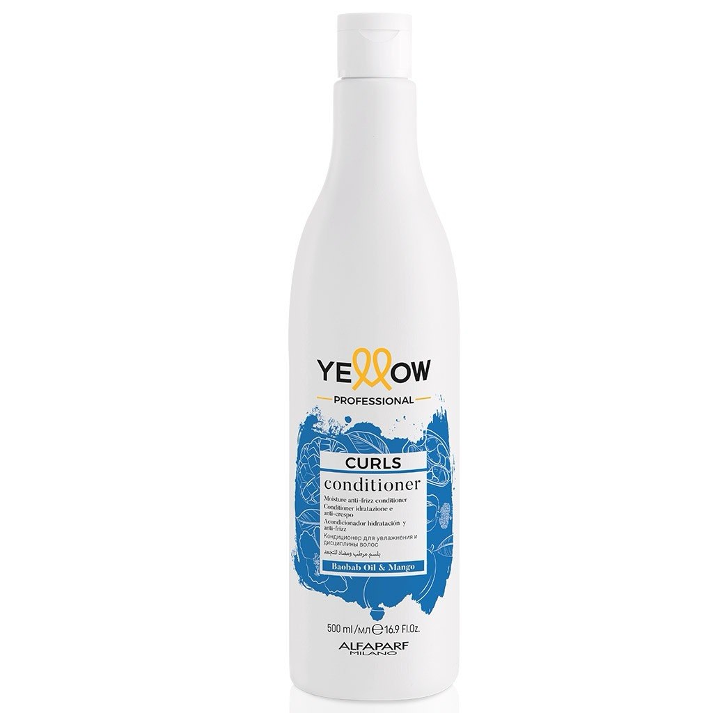 YELLOW Curls Buruq saçlar üçün kondisioner, 500 ml