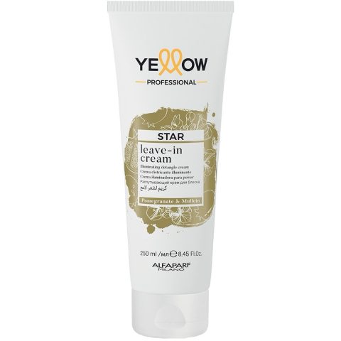 YELLOW Star Saçların intensiv parıldaması üçün yuyulmayan krem, 250 ml