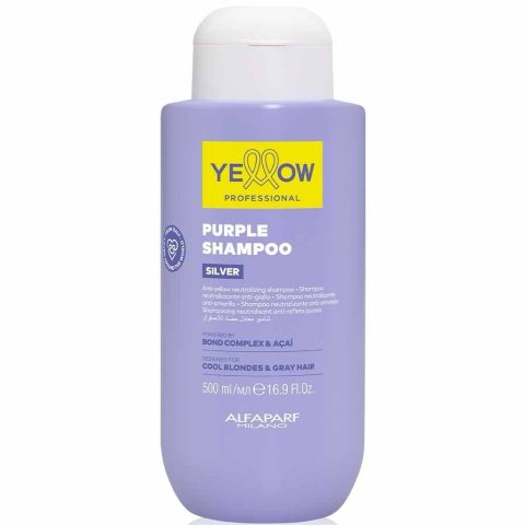 YELLOW Silver Sarı çalarlara qarşı şampun – soyuq blond və küli saçlar üçün, 500 ml