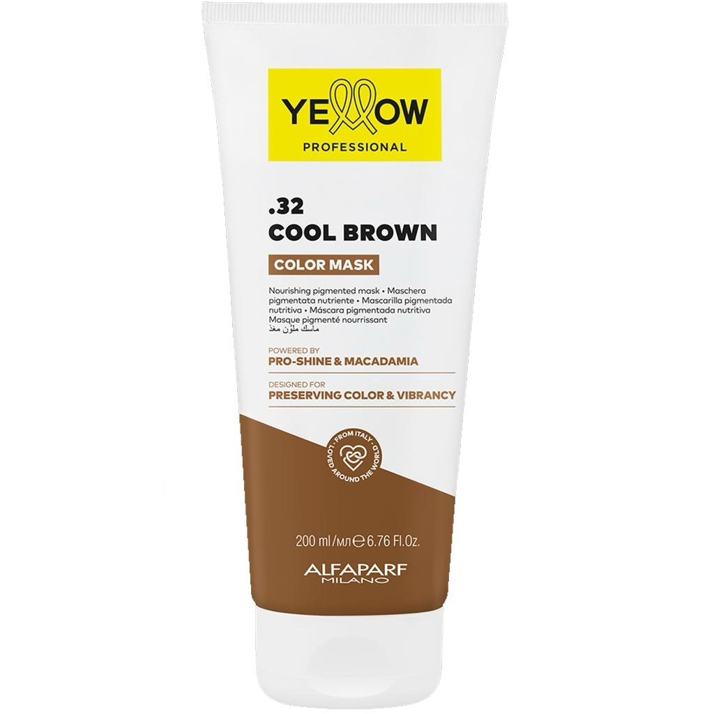 YELLOW COLOR Saçlara çalar verən maska 32, 200 ml