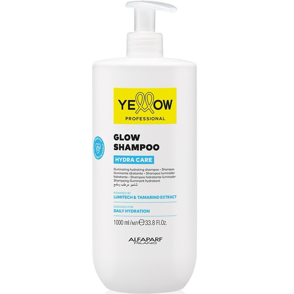 YELLOW Hydra Care Saçları parıldadan nəmləndirici şampun, 1000 ml
