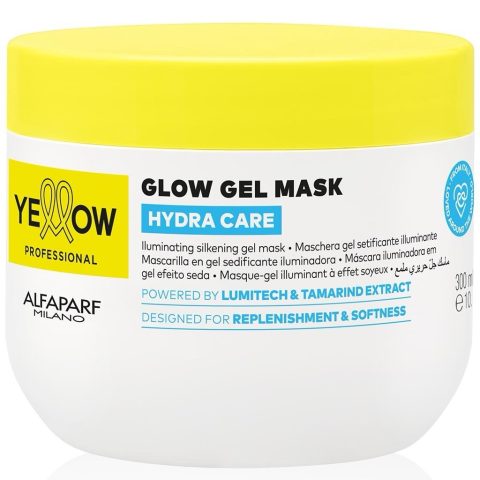YELLOW Hydra Care Bütün saç növləri üçün nəmləndirici və parıldadıcı maska, 300 ml