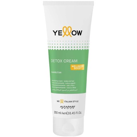 YELLOW Energy Saç və baş dərisi üçün detokslaşdırıcı krem Detox Cream, 250 ml