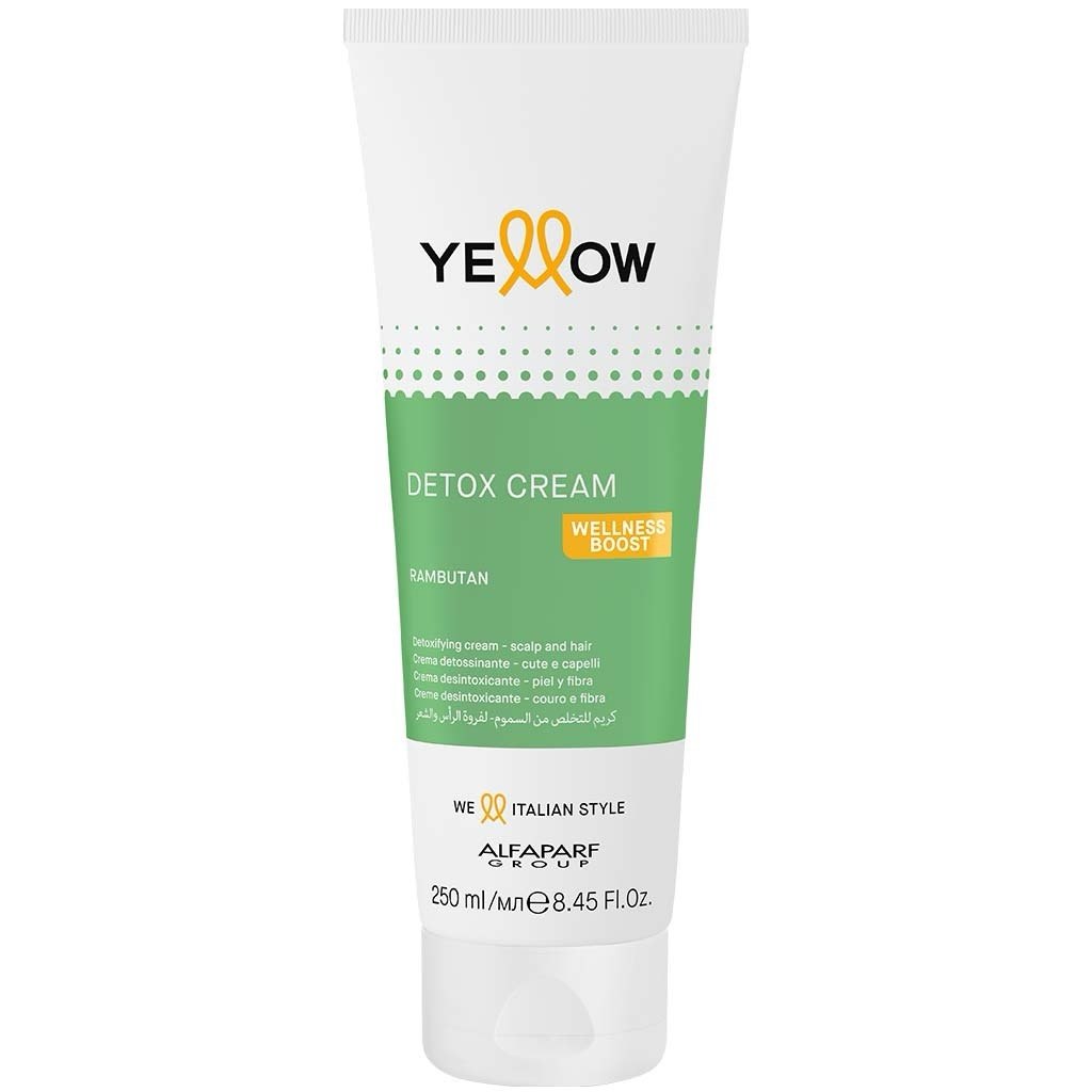 YELLOW Energy Saç və baş dərisi üçün detokslaşdırıcı krem Detox Cream, 250 ml