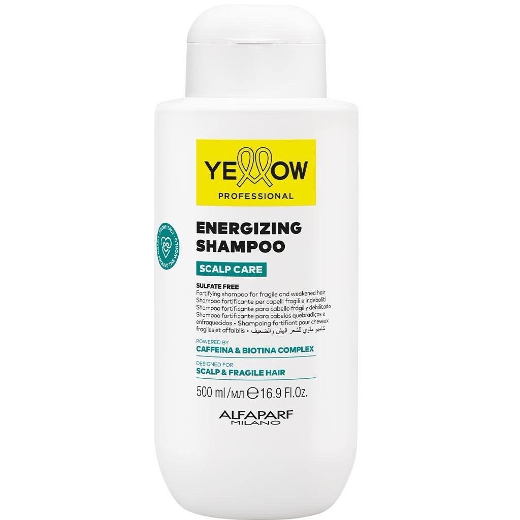 YELLOW  Scalp Saç şampunu Energizing Shampoo, 500 ml