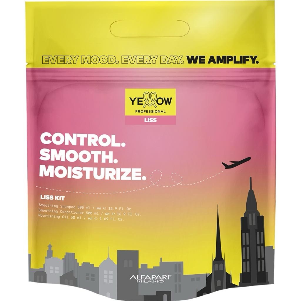 YELLOW Liss Saç üçün hədiyyəlik qulluq dəsti Liss Kit