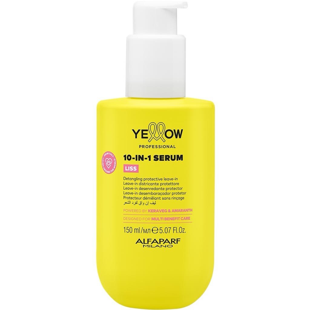 YELLOW Saçlar üçün yuyulmayan çoxfunksiyalı 10-1-də serum, 150 ml