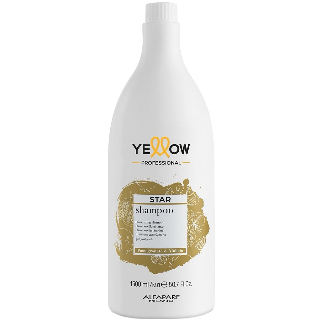 YELLOW Star Saçları parıldadan şampun, 1500 ml