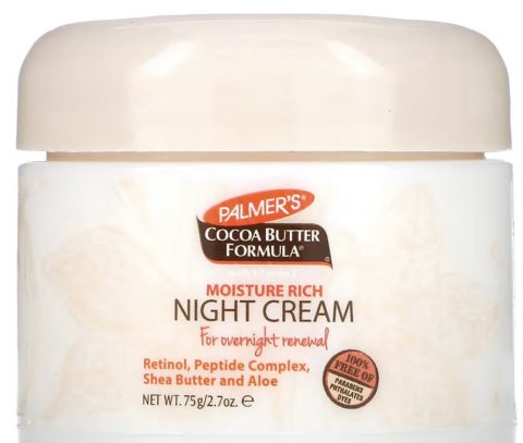Cocoa Butter Moisture Rich Night Cream 2.7 oz. (75g)
