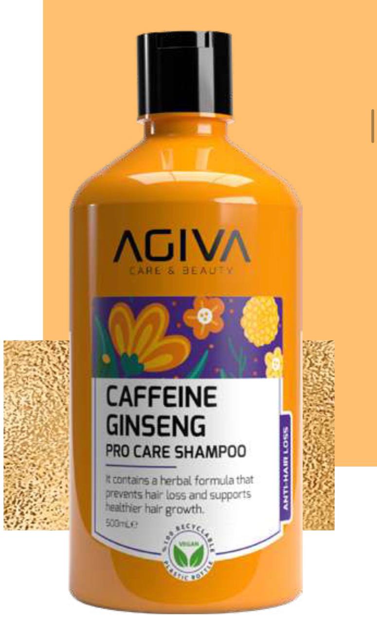 CAFFEINE GINSENG SHAMPOO 500 ML